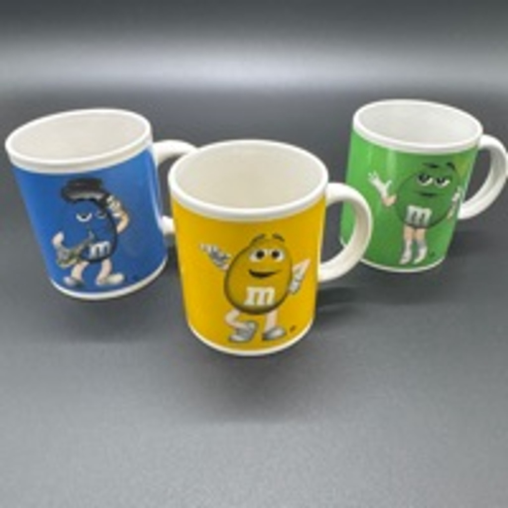 M&M's Coffee Mug Set of 3
